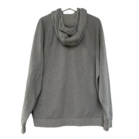 Vans Hoodie Mens XXL Gray Versa Fleece Long Sleeves Pocket Sweatshirt Skater - Picture 2 of 14